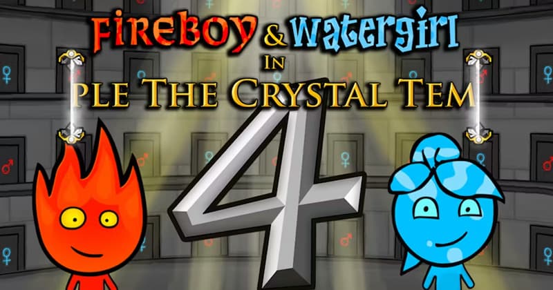 Fireboy and Watergirl là một game chiến thuật 2 người chơi đòi hỏi sự tính toán logic