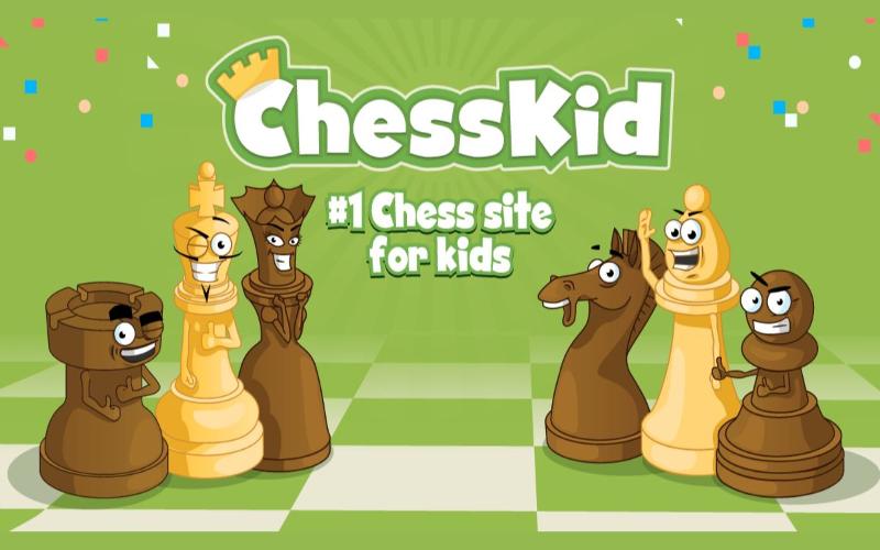 Chesskid.com là sân chơi cờ vua dành cho trẻ em