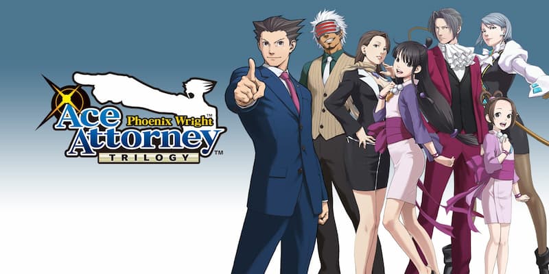 Phoenix Wright: Ace Attorney Trilogy - Game anime hài hước