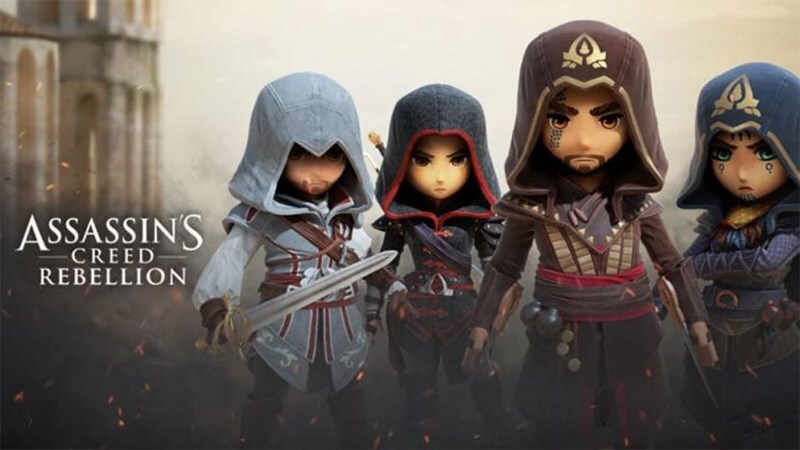 Game nhập vai Assassin's Creed Rebellion với đồ họa chibi