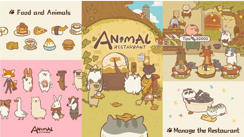 Animal Restaurant - Game nấu ăn thú cưng