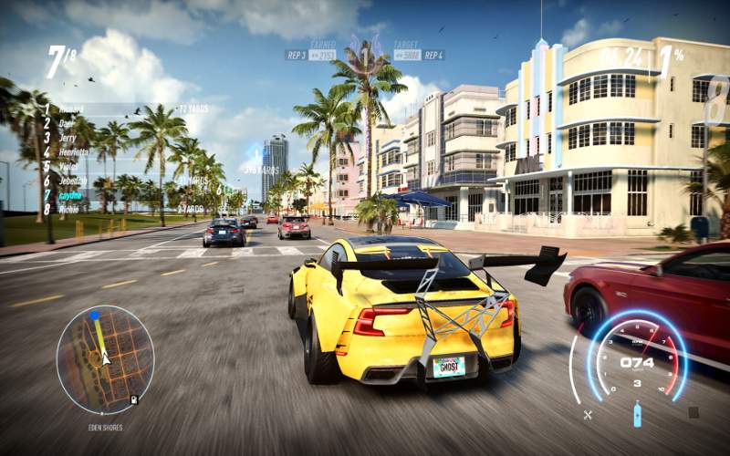 Need for Speed Heat mang đến không gian đua xe độc đáo