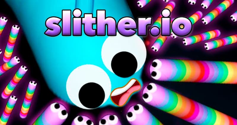 Game rắn săn mồi đình đám - Slither.io