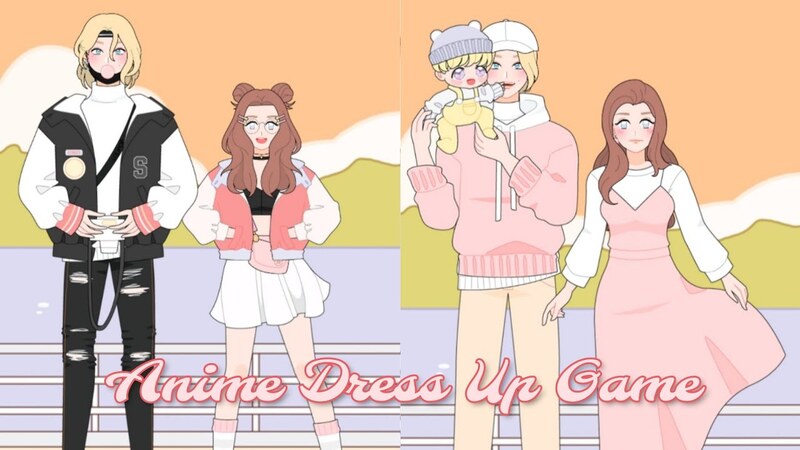 Giao diện Shining Star Idol Dress Up phong cách anime