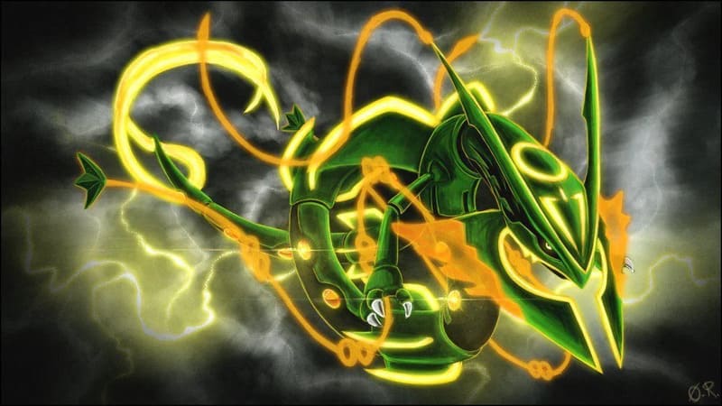 Rayquaza đại diện cho khí quyển