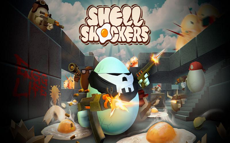 Shell Shockers là game bắn súng độc đáo