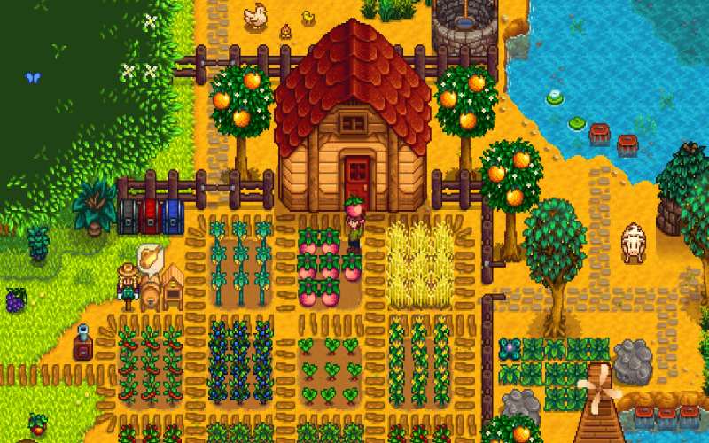 Stardew Valley là game nông trại hấp dẫn trên mobile