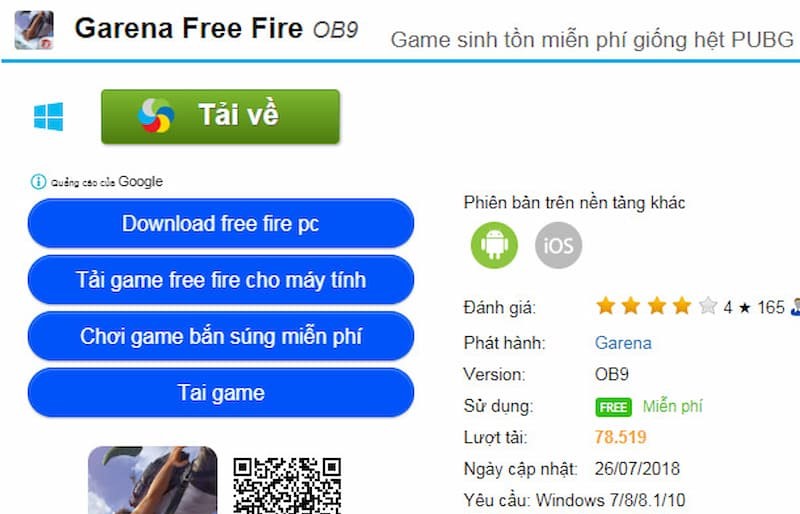 Tải game miễn phí qua link