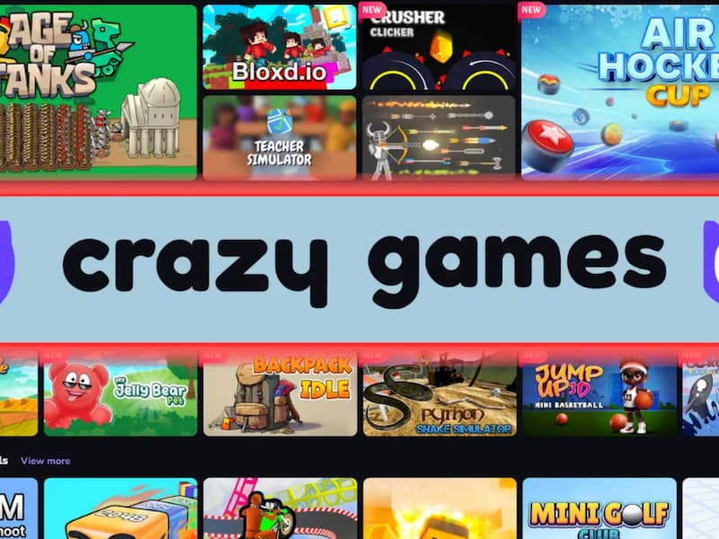 Crazygames - Web chơi game miễn phí lý tưởng