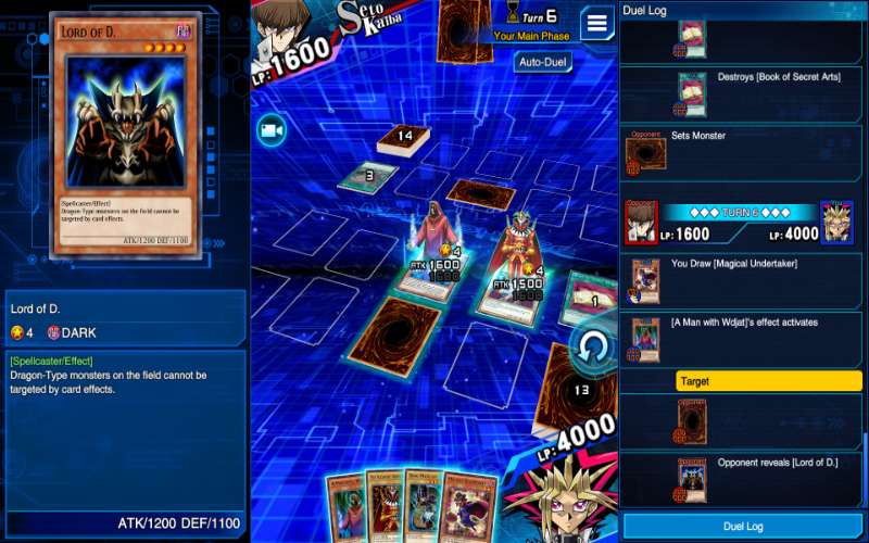 Duel Links là phiên bản Yugioh nổi tiếng trên điện thoại